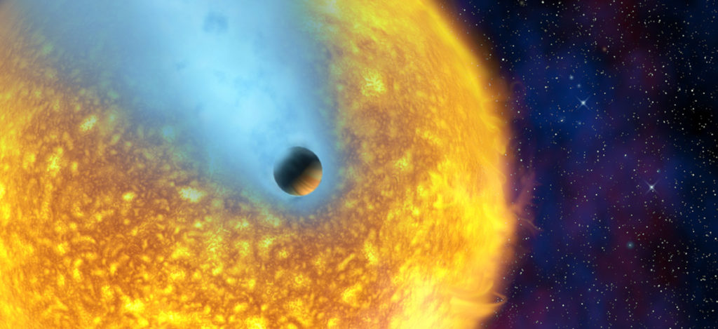 Prima atmosfera di un pianeta extrasolare rilevata dall'Hubble