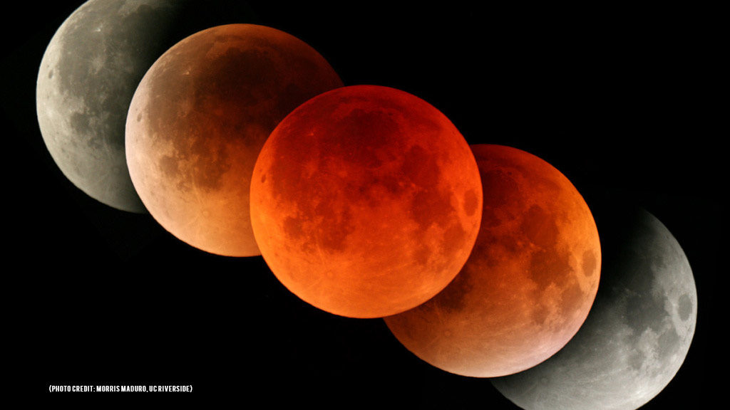 L'eclissi totale di Luna del 27 Luglio 2018