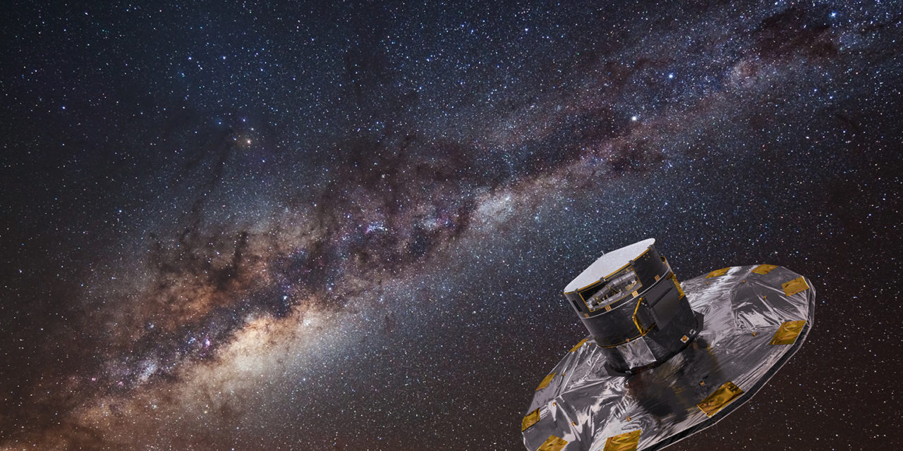 GAIA vede per la prima volta la barra centrale della Via Lattea