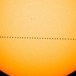 Il transito di Mercurio sul disco solare