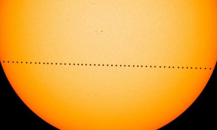 Il transito di Mercurio sul disco solare
