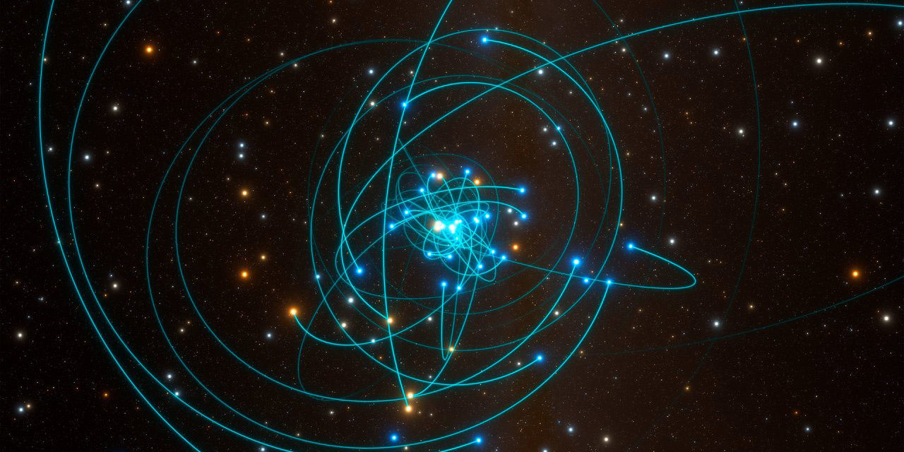 Einstein e il buco nero supermassiccio al centro della Via Lattea