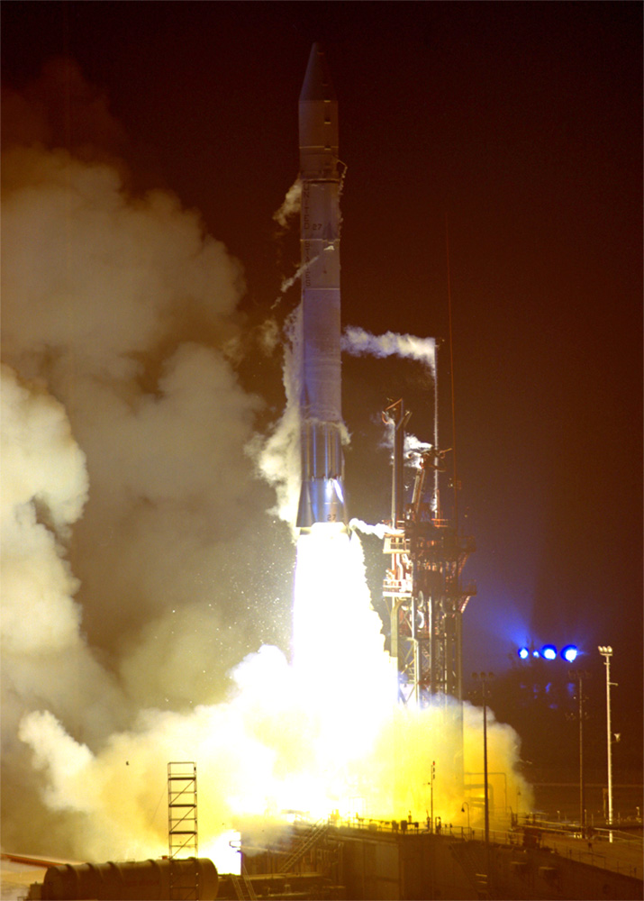 Il lancio della sonda Pioneer 10 nel marzo del 1972