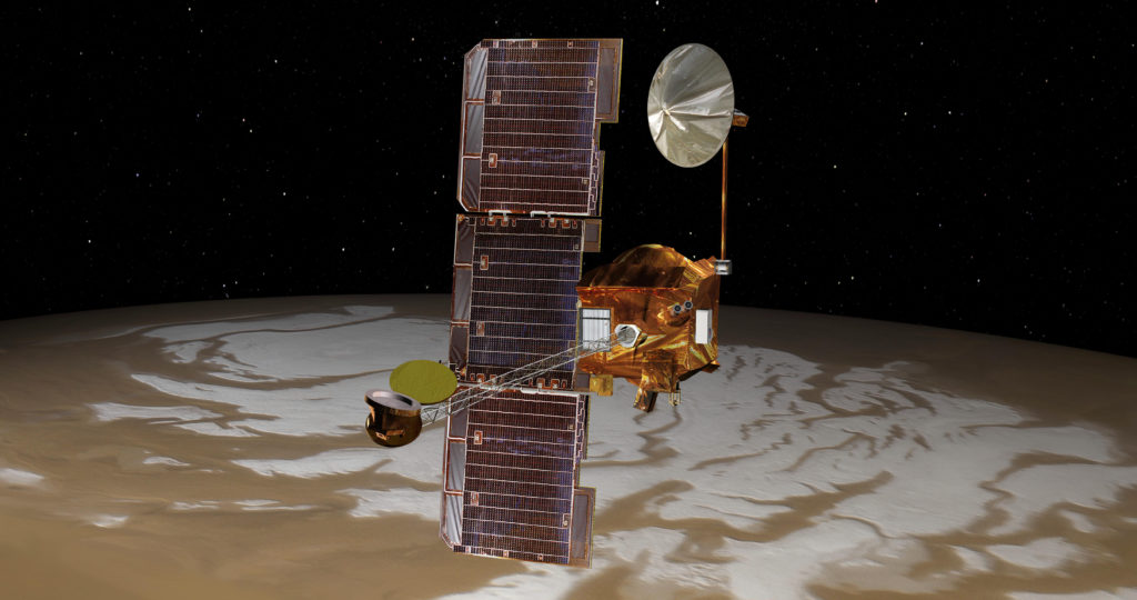La Mars Odyssey conferma la presenza di ghiaccio d'acqua su Marte