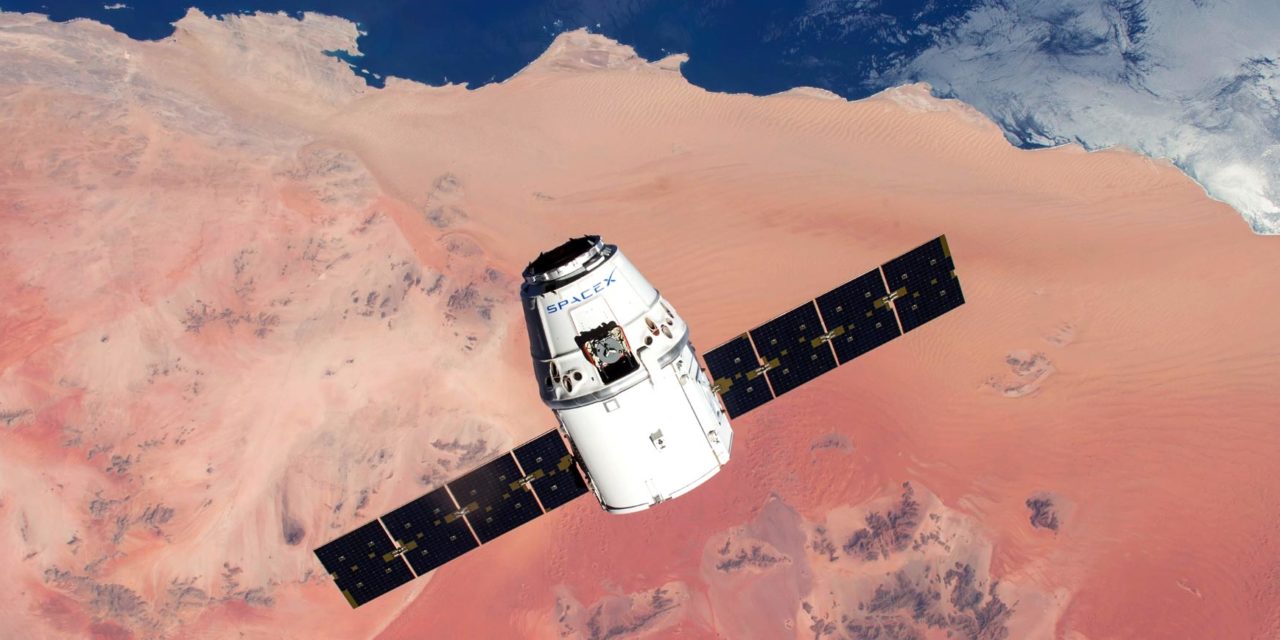 La Crew Dragon di SpaceX in partenza verso la ISS