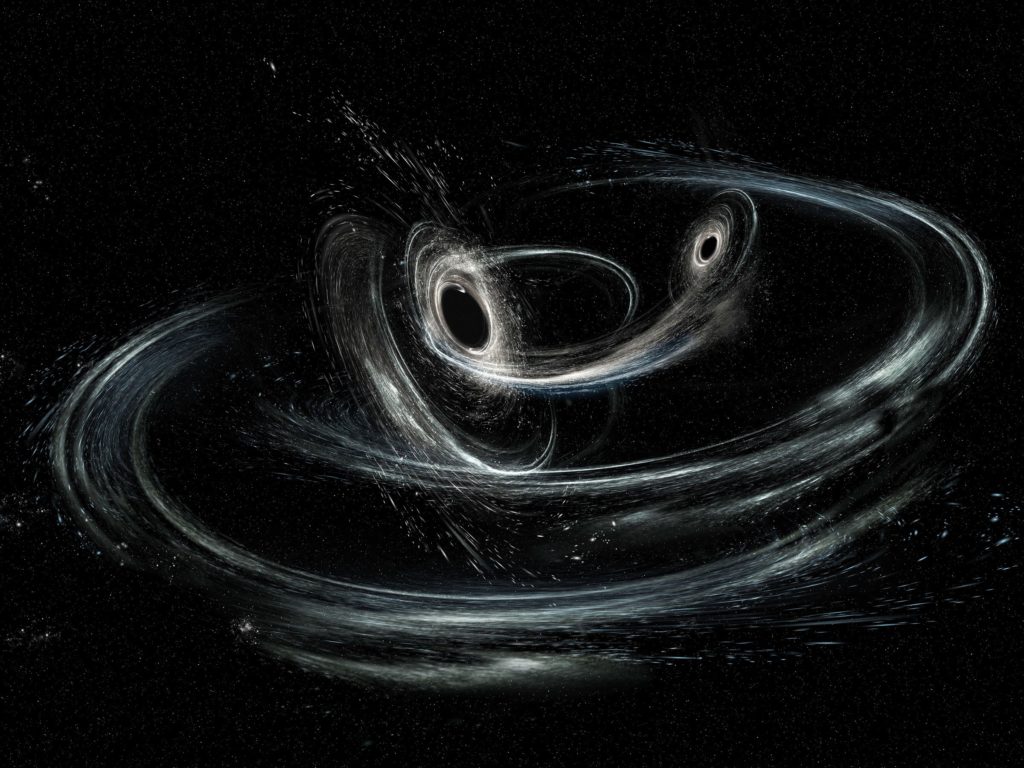 Simulazione di una coalescenza tra stelle di neutroni - LIGO