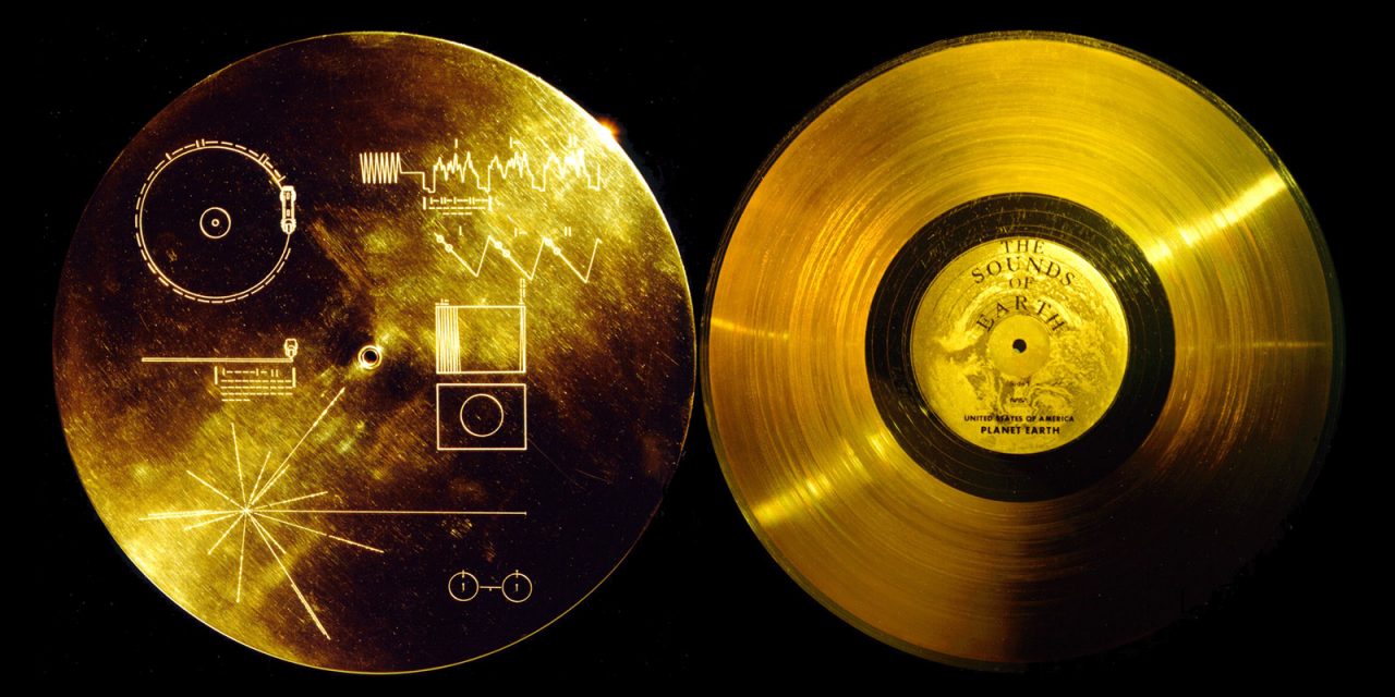 Il disco d’oro delle sonde Voyager