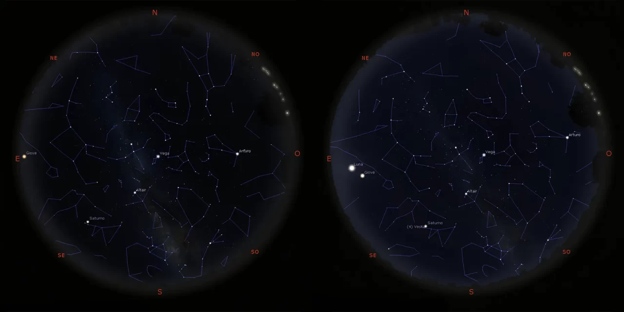 Il cielo di agosto 2022