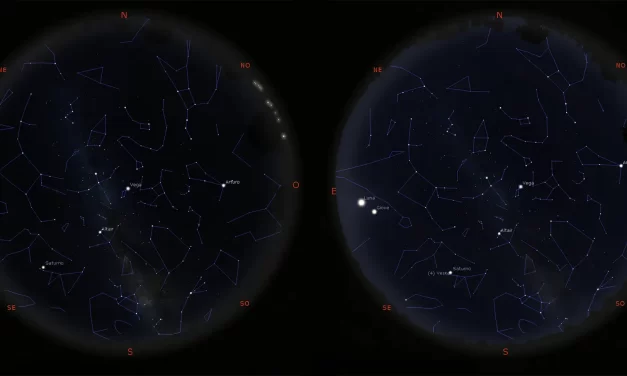 Il cielo di agosto 2022